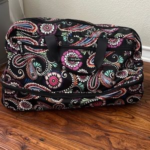 Vera Bradley rolling carry on duffle